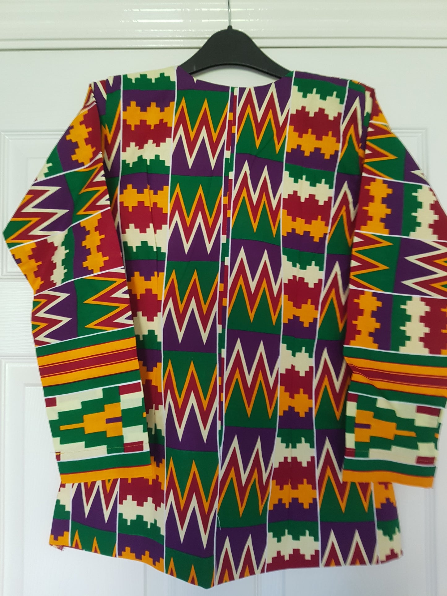 African Kente Print Blazer