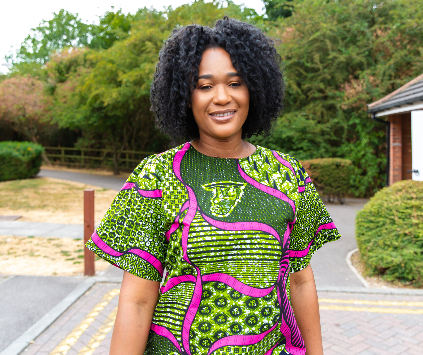 Ankara Print Shift dress